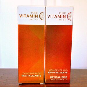 Qty 2 Noche Y Dia Pure Vitamin Anti-Ox Vitamin C Serum-- Age-Defying